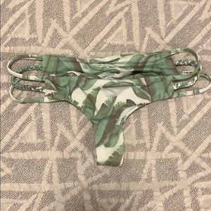 Midori Bikinis Medium Bottom in Palm Pattern